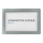 Leamington Avenue  Belt Buckle