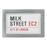 Milk  Street  Belt Buckle
