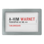 A-HIM  Belt Buckle