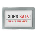 SOPS  Belt Buckle