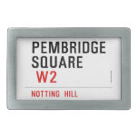 PEMBRIDGE  SQUARE    Belt Buckle