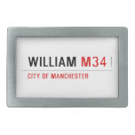 william  Belt Buckle
