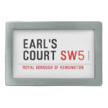 earl's court  Belt Buckle