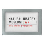 natural history museum  Belt Buckle