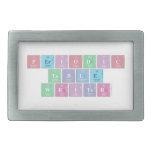 Periodic
 Table
 Writer  Belt Buckle