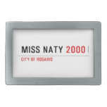 Miss Naty  Belt Buckle