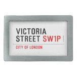 Victoria Street  Belt Buckle