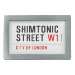 Shimtonic Street  Belt Buckle