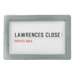 Lawrences CLose  Belt Buckle