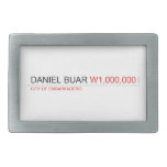 DANIEL BUAR  Belt Buckle