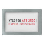 XTS2500  Belt Buckle