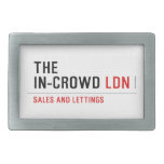 The  In-Crowd  Belt Buckle
