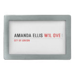Amanda Ellis  Belt Buckle