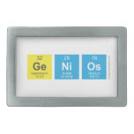 genios  Belt Buckle