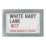 white hart lane   Belt Buckle