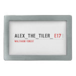 alex_the_tiler_  Belt Buckle