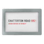 Chatterton Road  Belt Buckle