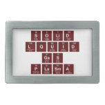SOLID
 LQUID
 GAS
 PLASMA  Belt Buckle