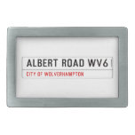 Albert Road  Belt Buckle