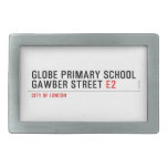 Globe Primary School Gawber Street  Belt Buckle