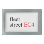 fleet  street  Belt Buckle