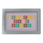 Periodic
 Table
 Writer  Belt Buckle