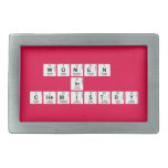 WOMEN 
 IN 
 CHEMISTRY  Belt Buckle