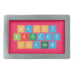 Happy 
 Birthday
 Chandni  Belt Buckle