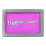 Khanyisile Tshabalala
 Street  Belt Buckle
