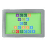 KEEP
 CALM
 AND
 HAPPY
 BIRTHDAY  Belt Buckle