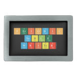 Periodic
 Table
 Writer  Belt Buckle