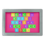 carmelita 
 rocky
 shakira
 dee dee
 steel  Belt Buckle