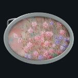 Belt Buckle<br><div class="desc">The mirror is decorated with red and lilac flowers. This design allows us to experience a breezy summer day. and enjoy the color.</div>