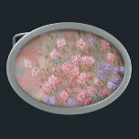 Belt Buckle<br><div class="desc">The mirror is decorated with red and lilac flowers. This design allows us to experience a breezy summer day. and enjoy the color.</div>