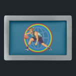 Belt Buckle<br><div class="desc">Color: Pewter Wear your self-expression with this custom rectangular belt buckle. Printed in full, vibrant color and finished with a UV resistant and waterproof coating, your image will display beautifully against this burnished silver belt buckle for years to come. This belt buckle arrives in a black felt bag that is...</div>