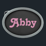 Belt Buckle Abby<br><div class="desc">Belt Buckle Abby</div>