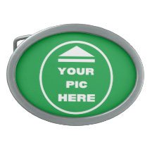 Belt Buckle - Add Your Image - Oval
