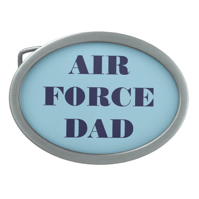 Belt Buckle Air Force Dad (Front)