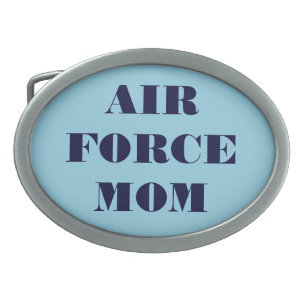 Belt Buckle Air Force Mom