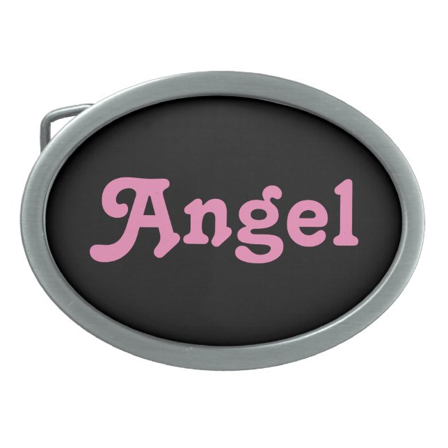 Belt Buckle Angel (Front)