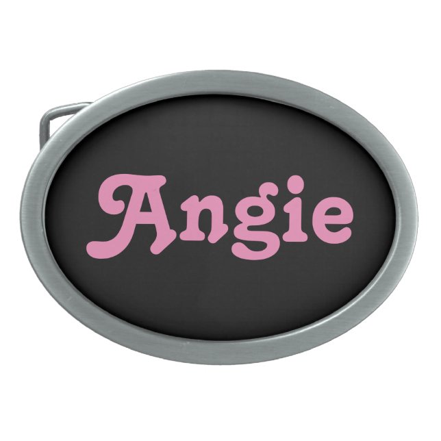Belt Buckle Angie (Front)