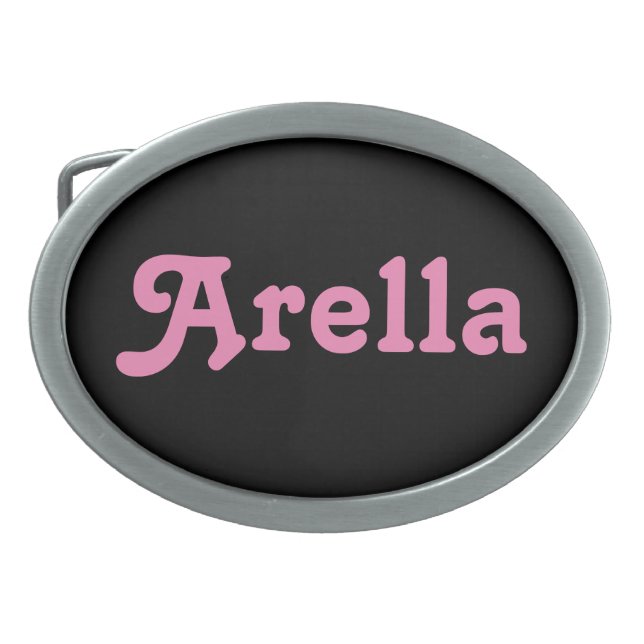 Belt Buckle Arella (Front)