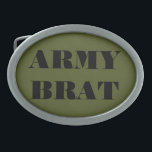 Belt Buckle Army Brat<br><div class="desc">Belt Buckle Army Brat</div>
