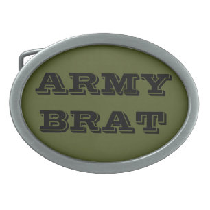 Belt Buckle Army Brat
