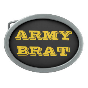 Belt Buckle Army Brat