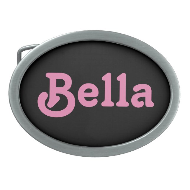 Belt Buckle Bella (Front)