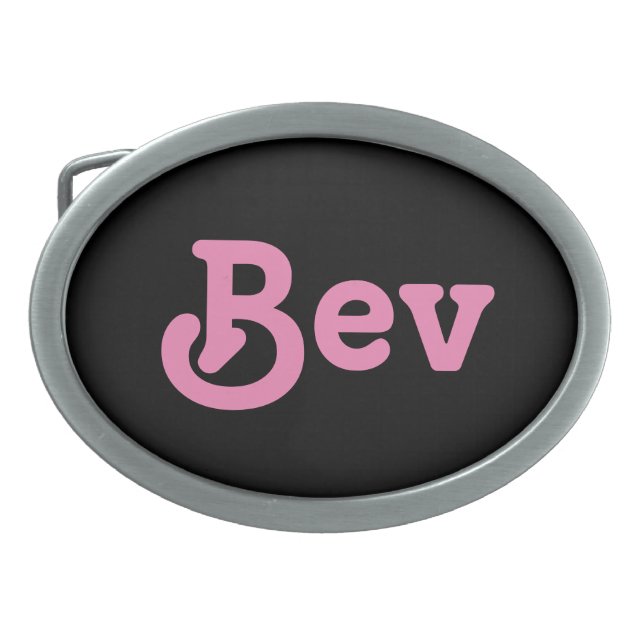 Belt Buckle Bev (Front)