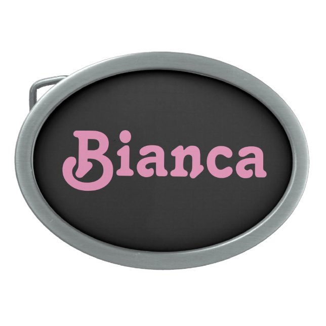 Belt Buckle Bianca (Front)