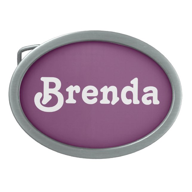 Belt Buckle Brenda (Front)