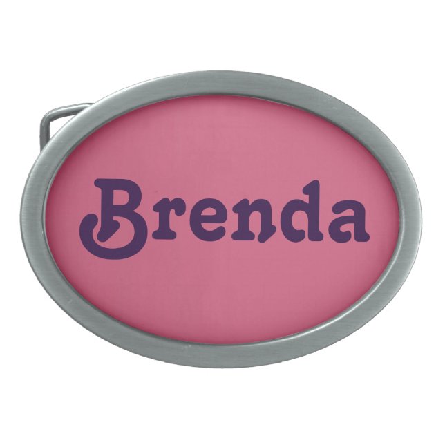 Belt Buckle Brenda (Front)